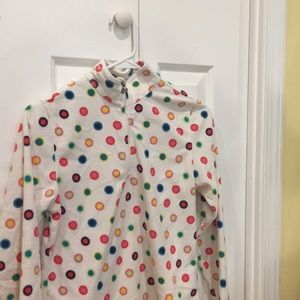 Girls Lands End Fleece size 14